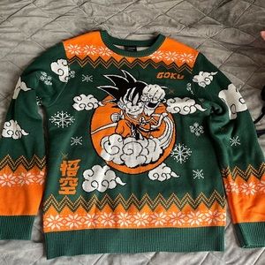 Goku Anime Christmas Sweater